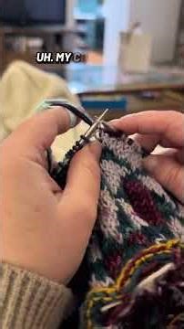 Here’s an example of how I knit with 3 colors when I’m going stranded color work