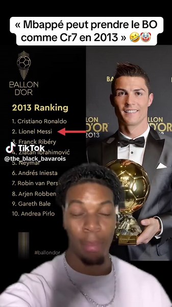 Mbappé peut-il gagner le Ballon d'Or comme CR7 en 2013?