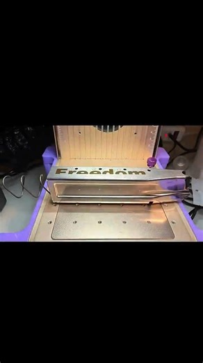 Laser lab 22 engraving a magazine different file type this time.