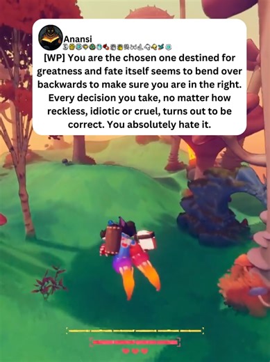 [WP] You are the chosen one destined for greatness and fate itself seems to bend over backwards to make sure you are in the right. Every decision you take, no matter how reckless, idiotic or cruel, turns out to be correct. You absolutely hate it. #redditstories #redditreadings #writingprompts #shortstory #fiction