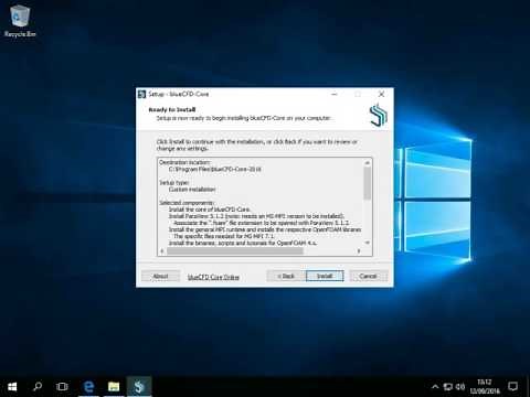 How to Install blueCFD-Core
