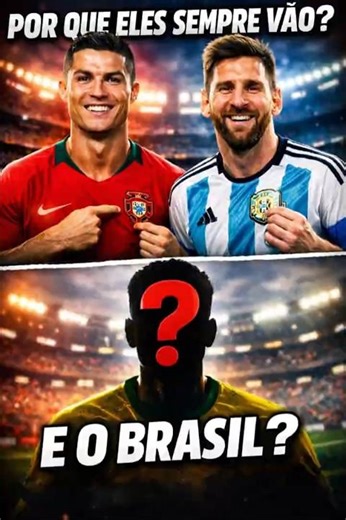 "Pode tá ALEIJADO, VAI!" A DIFERENÇA entre Portugal/Argentina e a Seleção Brasileira!