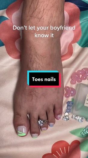 Summer toes nail ideas ,do you like it 🥰#nailart #nailchallenge #nailsupply #pressonnails #toesnails