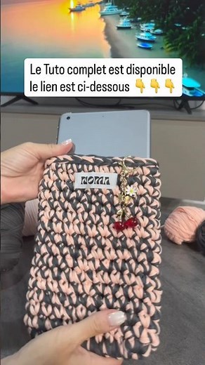 La Pochette Laptop au Crochet super Facile 🤍 | Tuto Débutant