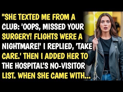 SHE TEXTED FROM A CLUB — THEN I ADDED HER TO THE NO-VISITOR LIST