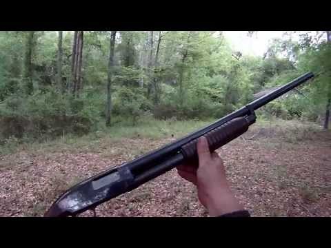 Shooting A Winchester Model 25 12 Gauge IC Pump Shotgun