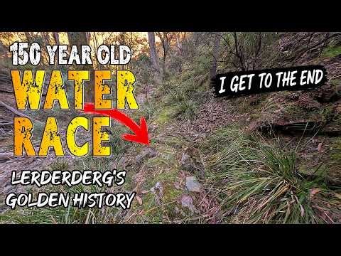 Lerderderg Water Race — I Get to the End. #Lerderderg #VictorianHistory