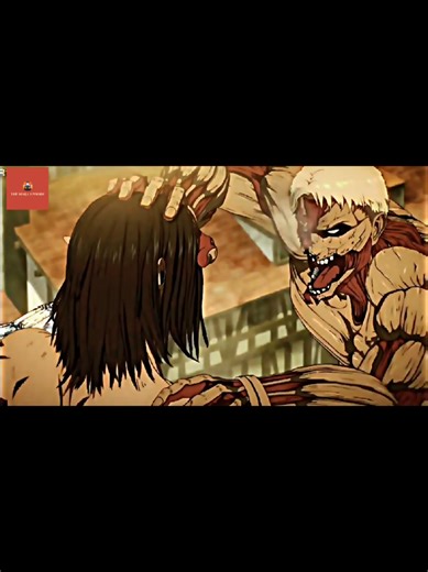 Eren vs Reiner - Español Latino . . . . . . . . . . #snk #shingekinokyojin #eren #reiner #anime