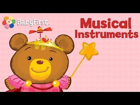 Music for kids with Bonnie Bear | Guitar, Piano & Other Musical Instruments for Kids by BabyFirst