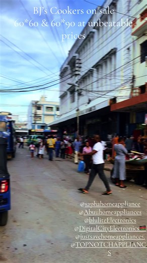 You can now find our BJS 60*60 Cookers at @Abuu home appliances @sapha home appliance @blulite Electronics @Microlink @TOP NOTCH APPLIANCES @just save home appliances. @Rafiki Electronics @CLASSIC GARISSA ELCTRONICZ MLD and many more country wide at unbeatable prices. 🔥👨‍🍳 Whether you’re upgrading your kitchen or moving into a new home, our BJS 60*60 cookers are the perfect fit for all your cooking needs. Hurry over to @electronic_city_ke and grab yours today ☎️ Inquiries 254 786 555 550 🚚 D