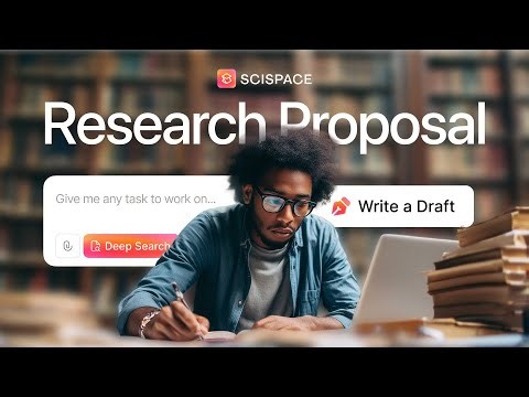 Write Research Proposals using SciSpace Agent