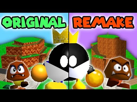 Remaking BOB-OMB BATTLEFIELD From Memory