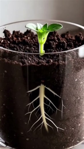 Lavender Time-Lapse Magic | Transparent Pot Growth Reveal | Ultra-Realistic Plant Cinematic 🌱✨”