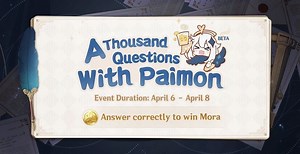 A Thousand Questions with Paimon in Genshin Impact: How to play and where to find all the answers