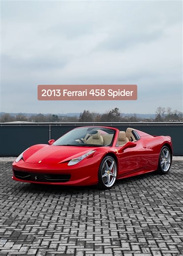 Ferrari 458 Spider: Performance Meets Timeless Design