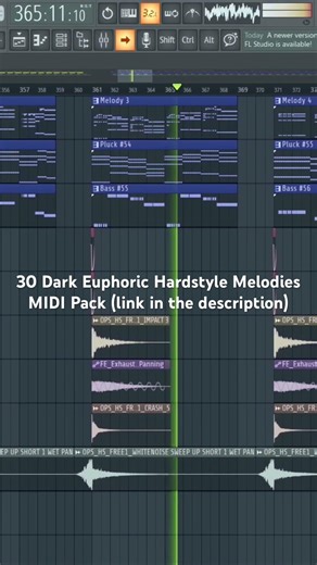 Euphoric Hardstyle Melodies Vol. 3 MIDI Pack #hardstyle #melodies #midipack #midi