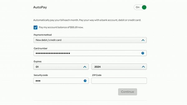 Set Up AutoPay for AT&T Bills in Minutes