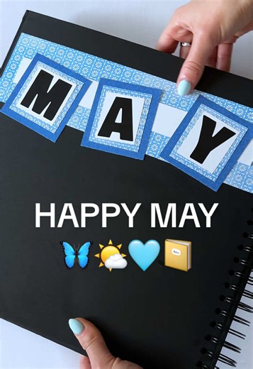 Happy May Scrapbooking Ideas