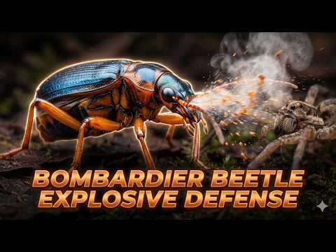 How Does the Bombardier Beetle Use Explosive Chemicals for Defense? 💥🔍