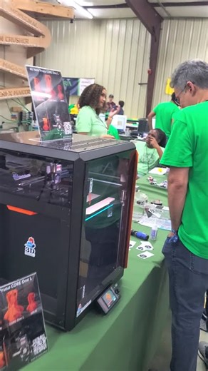 Live printing with the CORE One L at Makerfaire Orlando!