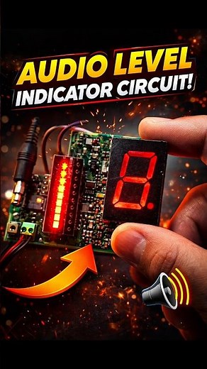 Audio Level Indicator Circuit Using KA2284 IC | LED Display Audio Meter | Easy DIY Electronics