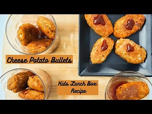 Cheese Potato Bullets Recipe|Potato Bullets|चीज बुलेटस|Tea Time Snacks|Kids Lunch Box Recipe
