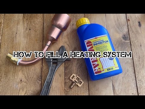 How to fill a heating system, bleed and vent a radiator