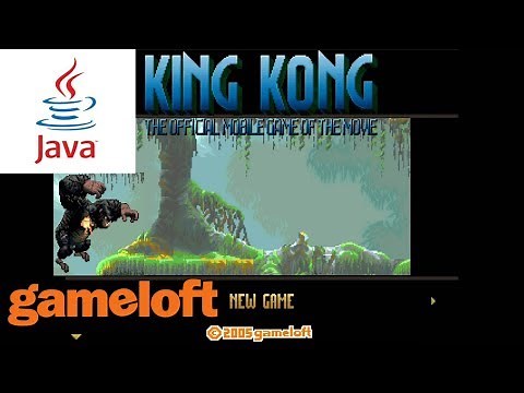 King Kong: The Official Mobile Game of the Movie JAVA GAME (Gameloft 2005 year) FULL WALKTHROUGH