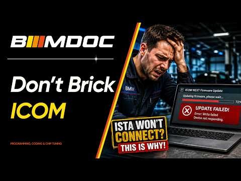 BMW ICOM NEXT Firmware Update | Fix ISTA Connection Problems