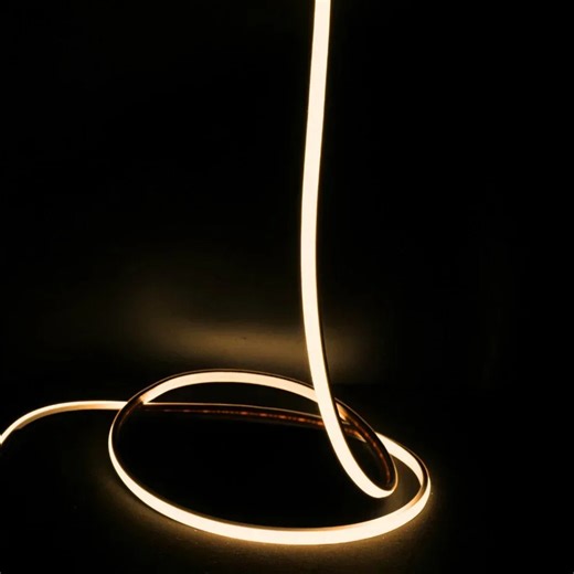 Warm White 3000K COB LED Strip 220V 240V 288 LEDs/m IP65 UK Plug