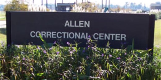 Inmate dies at Allen Correctional Center, officials confirm