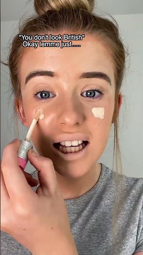 🇬🇧British make up tutorial innit - My Most Viewed Short of 2022!!