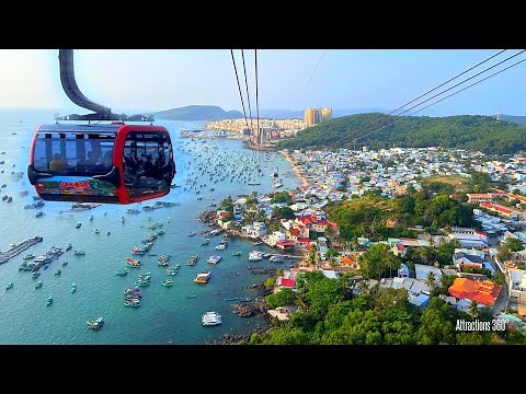 World's Longest Cable Car Ride over Ocean | 5 Miles (8KM) Long!