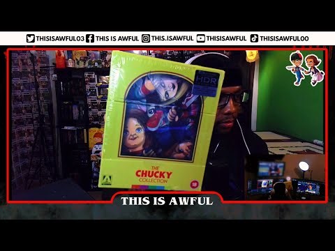 Chucky 4k Ultra HD Blu-Ray LIMITED EDITION Unboxing