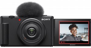 Sony ZV-1F Vlogging Camera (Black)