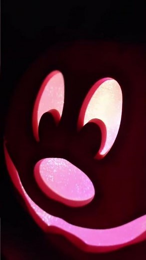Power Outage so Turned on Mickey Mouse Jack o Lantern 😅 #mickeymouse #disney #creepy #halloween