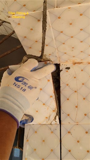 I designed and installed tiles next to the window.#walltiles #windowtilesfitting