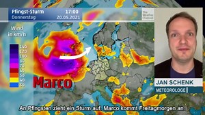 Sturm Marco und Tief Nathan steuern auf Deutschland zu