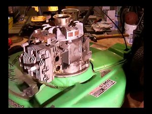 #2 Tecumseh LV195EA / LEV120 Tear down/rebuild - Engine brake cable - valve cover & flywheel removal