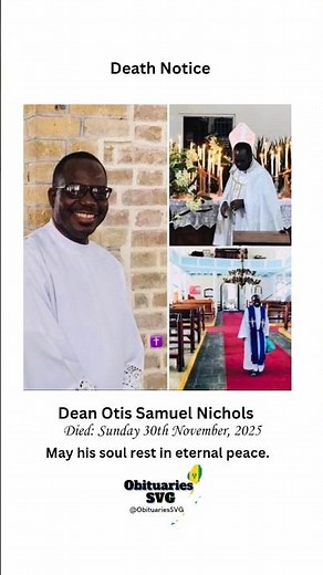 Otis Samuel Nichols • Death Notice #obituariessvg