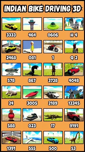 To ajka 💥 biggest indian bike driving 3d cheat code seal #viral #shorts