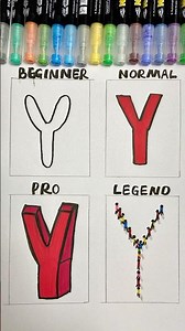 Drawing the Letter Y: From Beginner to Legend 🎨✨