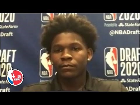Anthony Edwards 2020 NBA Draft Media Day Interview | NBA on ESPN