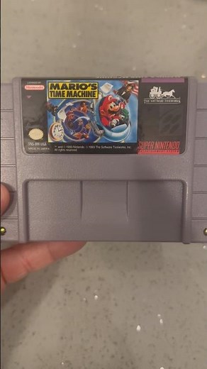 Mario’s Time Machine #supermariogames #snesgames #supernintedo #timemachine #nintendogames #snes