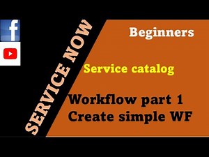 ServiceNow | How to create a workflow flow | workflow | design | service catalog