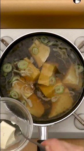 【5分で完成】豆腐と韓国のりのスープの作り方 #Shorts