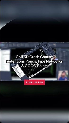 Civil 3D Crash Course: Pond, Pipes & Points!