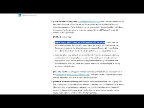 Updated Windows 11 Taskbar Features Built in Network Speed Test Available Now in Preview