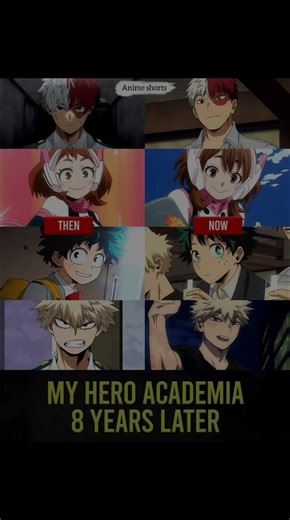 [ my hero academia 8 years later ] #todoroki #uraraka #deku #bakugo #myheroacademia #anime