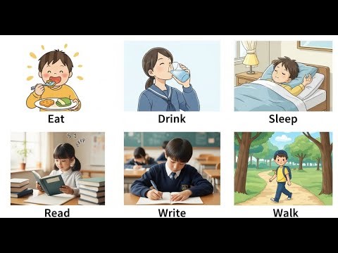 Learn Basic English Verbs